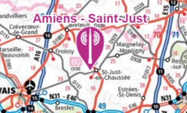 Visualisation ville d'Amiens dans Ma TNT